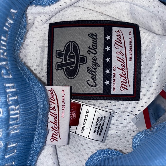 University of North Carolina Tar Heels Basketball Shorts UNC Blue White - Picture 6 of 8